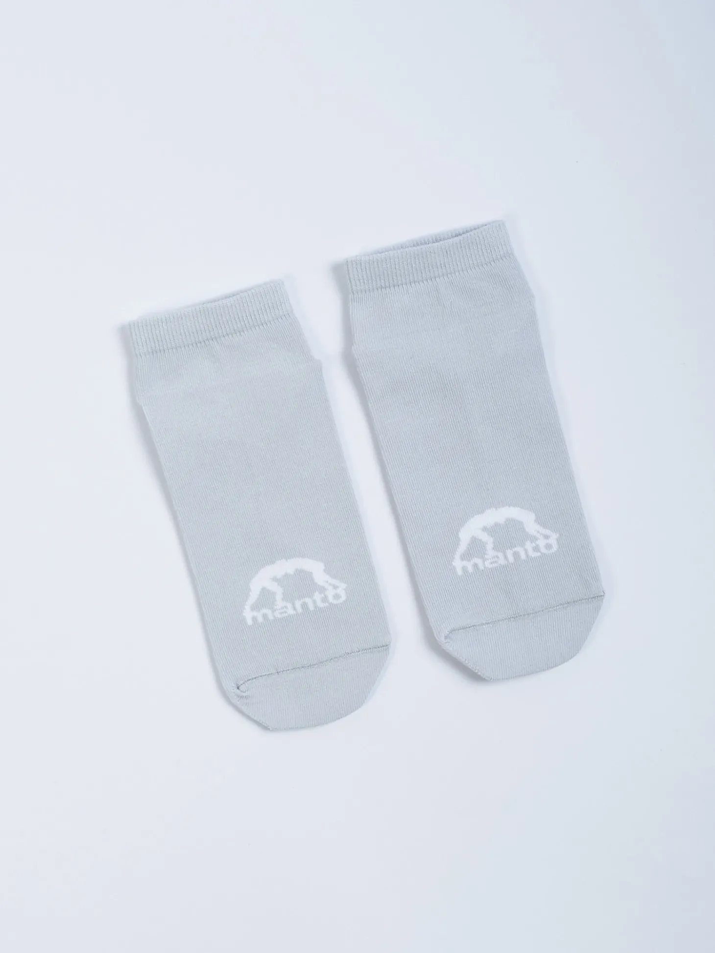 MANTO Socken LOGO grau