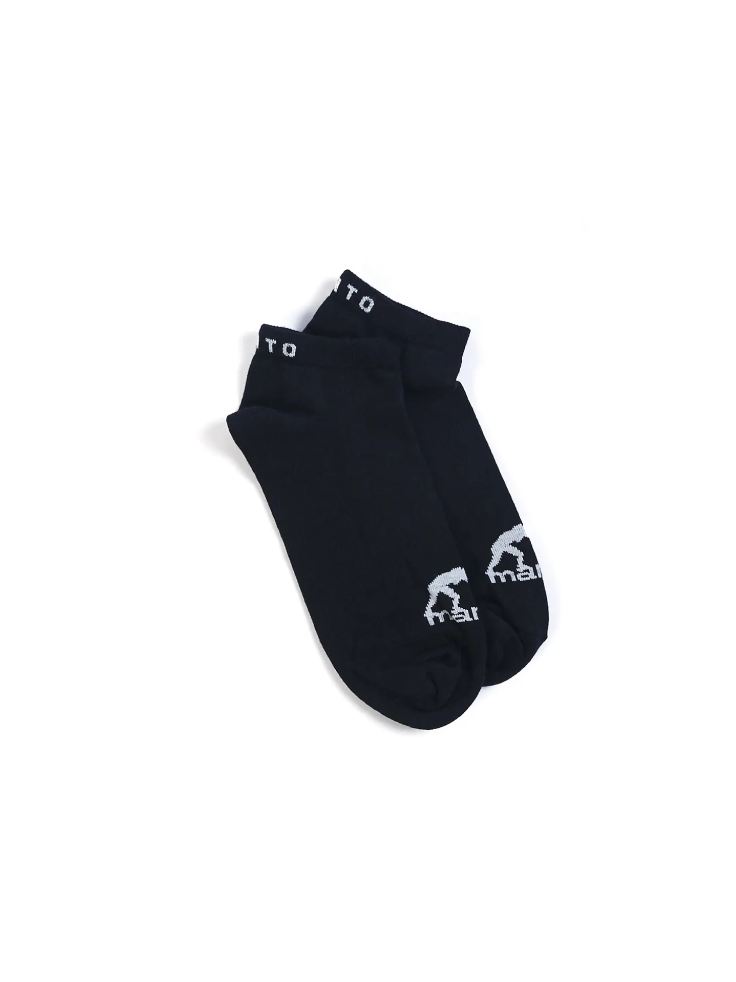 MANTO Socken LOGO schwarz