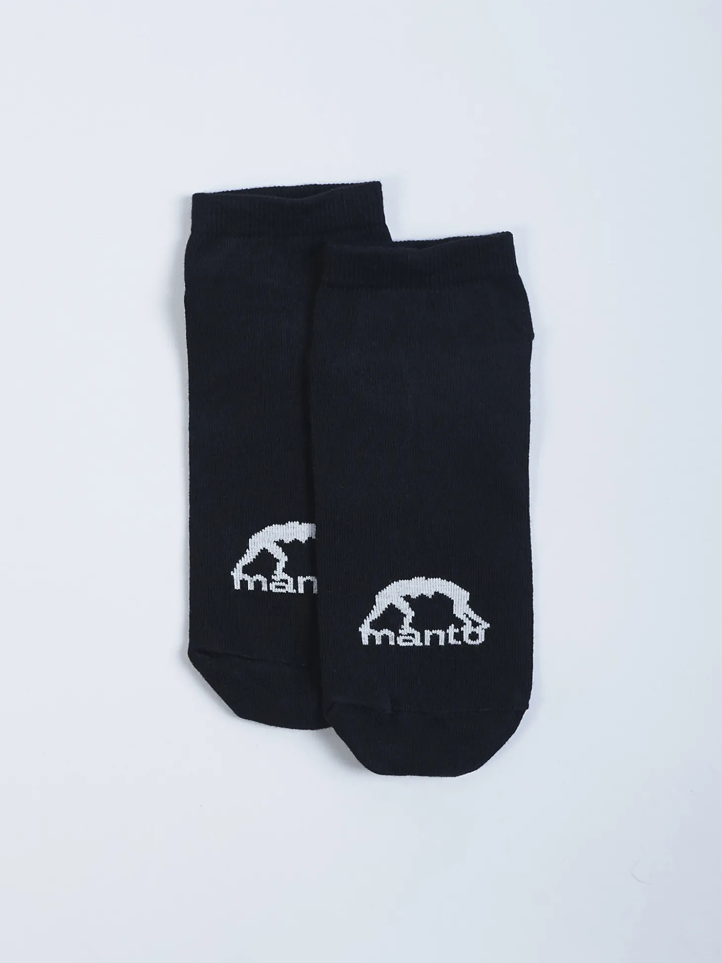 MANTO Socken LOGO schwarz