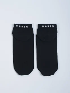 MANTO Socken LOGO schwarz