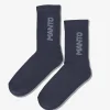 MANTO Socken LOGOTYPE 23 graphite