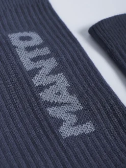 MANTO Socken LOGOTYPE 23 graphite