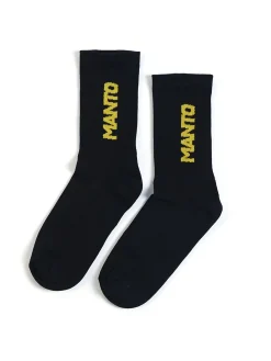 MANTO Socken LOGOTYPE 23 schwarz