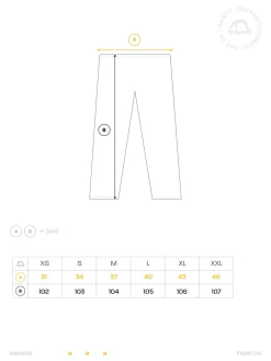 MANTO sweatpants FIGHT COMPANY schwarz
