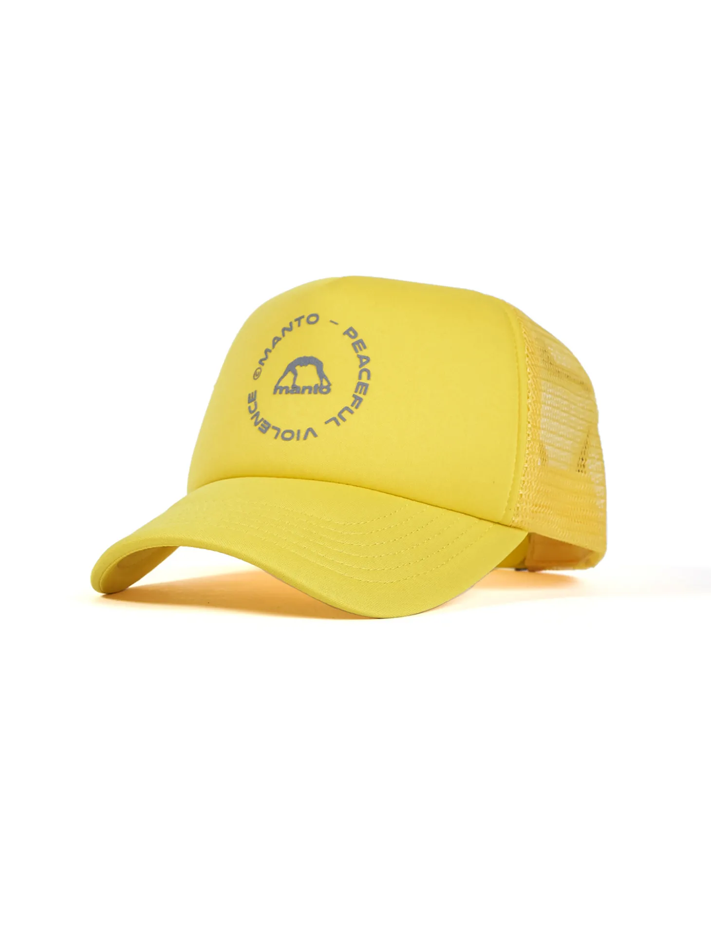 MANTO trucker hut MISSION gelb