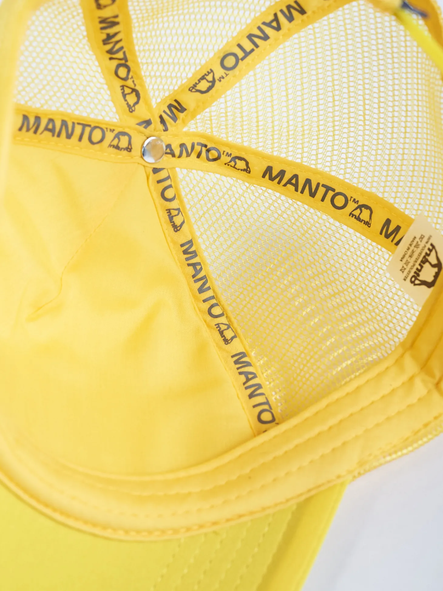 MANTO trucker hut MISSION gelb