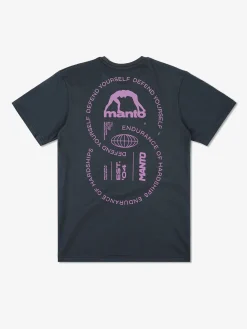 MANTO t-shirt AHEAD  graphite