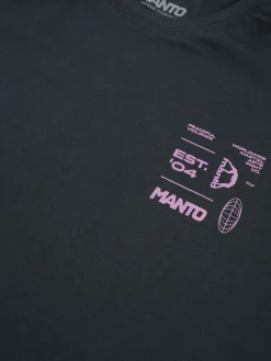 MANTO t-shirt AHEAD  graphite