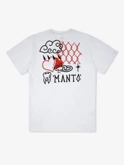 MANTO t-shirt BITTER SWEET weiss