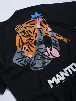MANTO t-shirt BJJ  GYM 2.0 schwarz