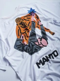 MANTO t-shirt BJJ  GYM 2.0 wiess