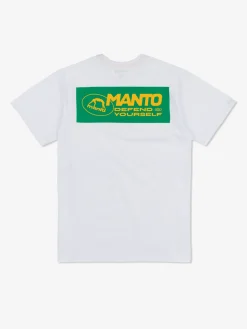 MANTO t-shirt BLOCK 24 weiss