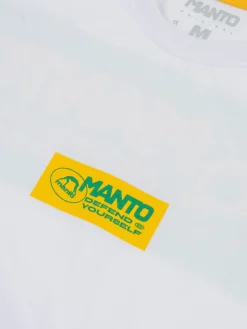 MANTO t-shirt BLOCK 24 weiss