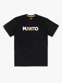 MANTO t-shirt BODY & SOUL schwarz