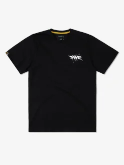 MANTO t-shirt BOOM   schwarz