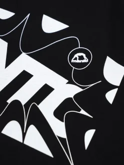 MANTO t-shirt BOOM   schwarz