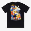 MANTO t-shirt CUBISM THAI schwarz