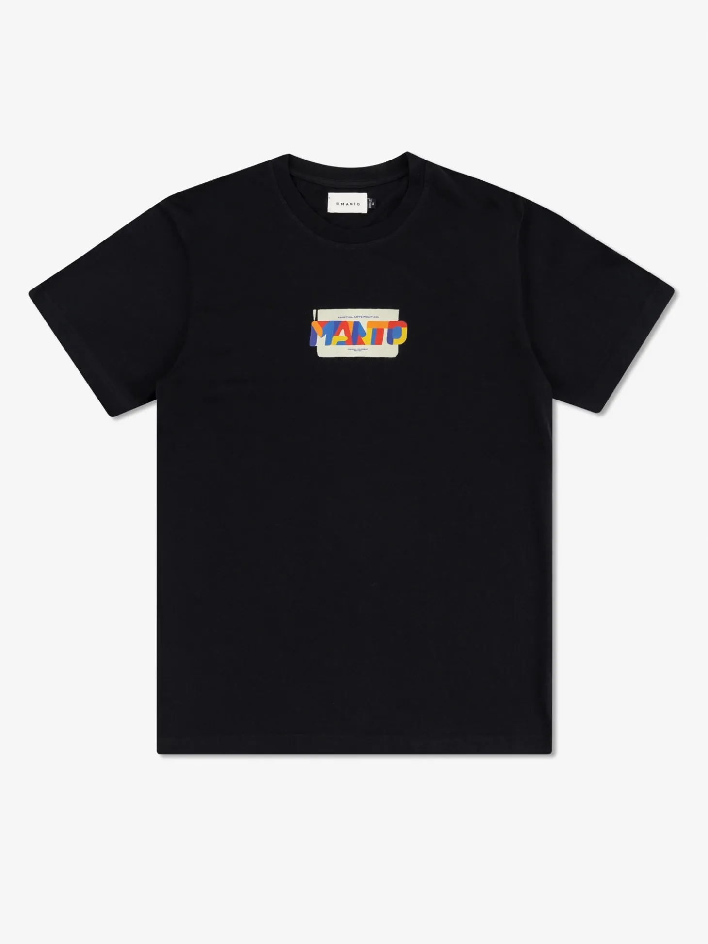 MANTO t-shirt CUBISM THAI schwarz
