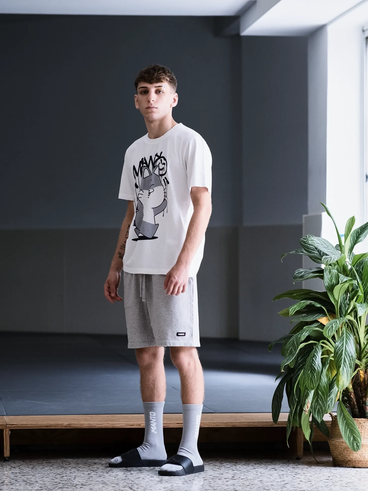 MANTO t-shirt DEBZA weiss