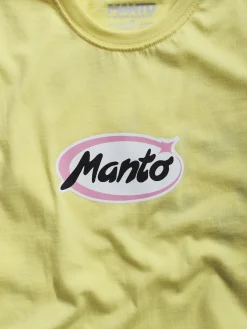 MANTO t-shirt DOGS gelb