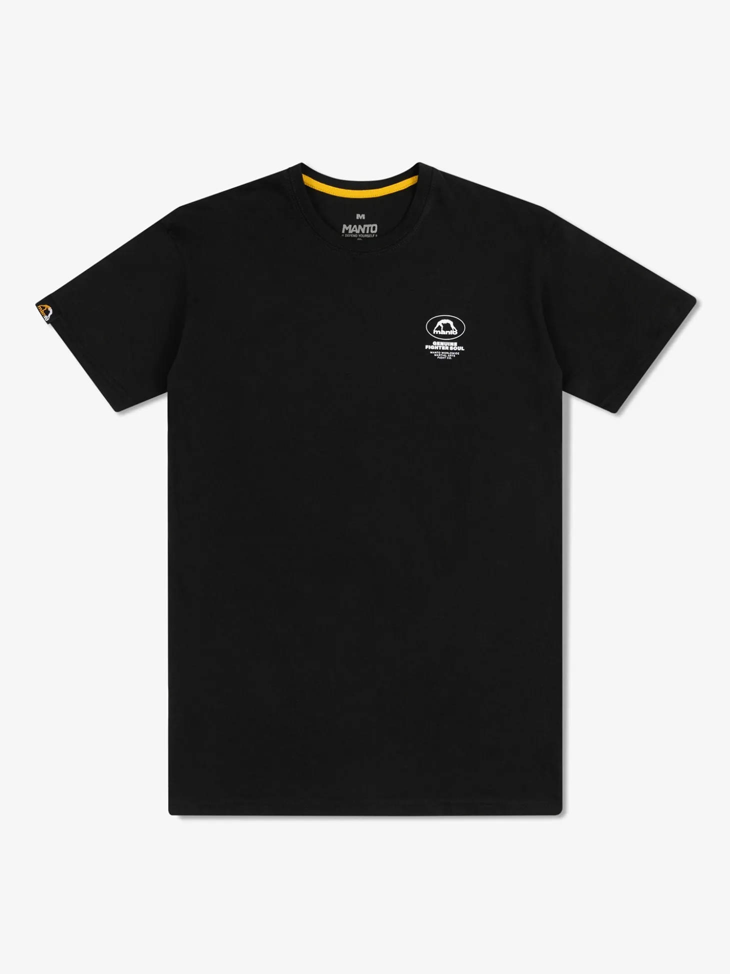 MANTO t-shirt FIGHTER SOUL black onyx