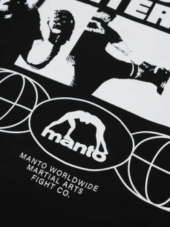 MANTO t-shirt FIGHTER SOUL black onyx