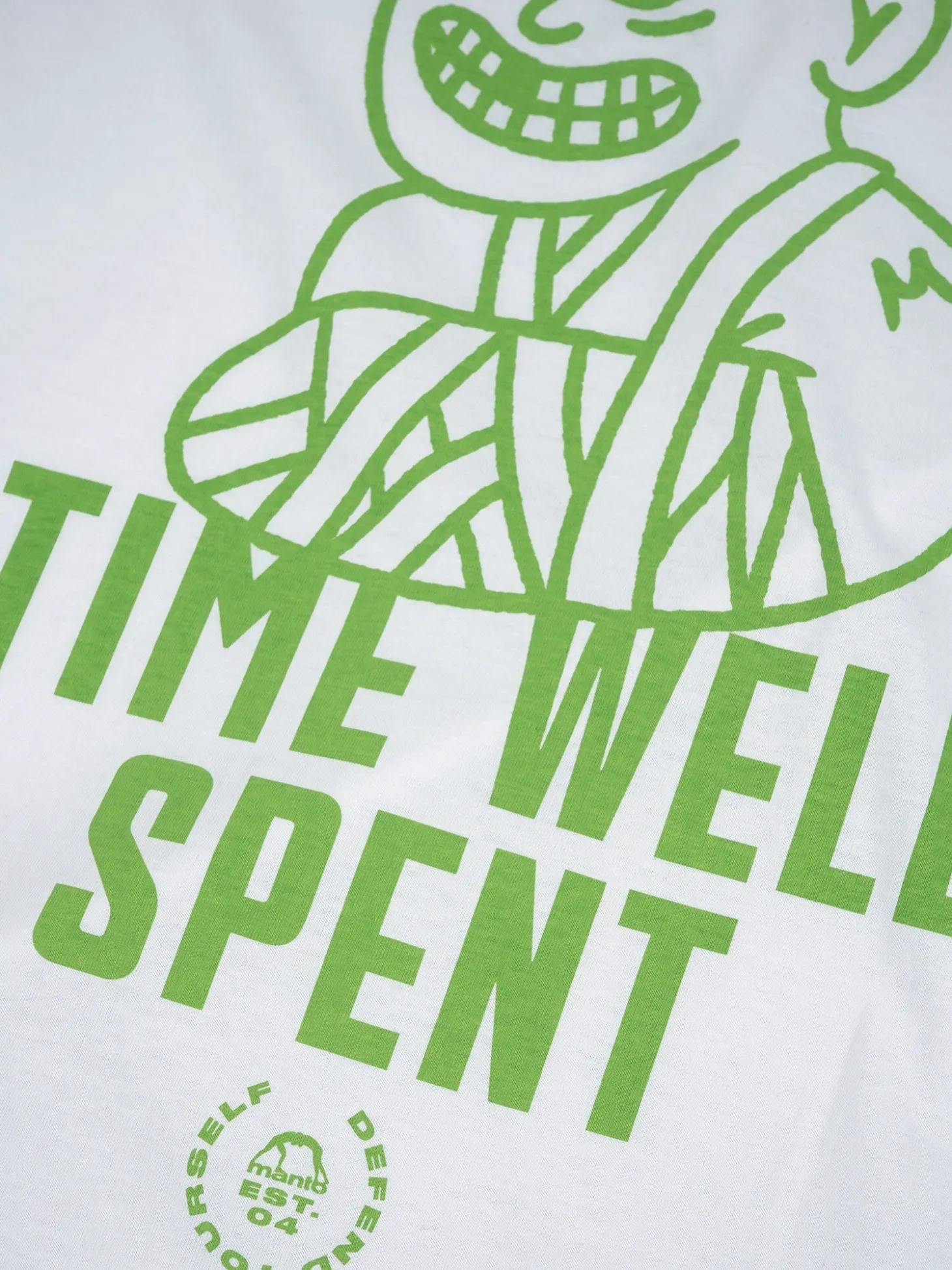 MANTO t-shirt FUN weiss