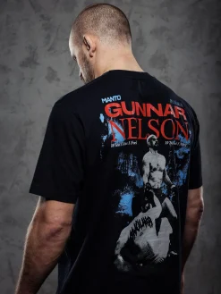 MANTO t-shirt GUNNAR schwarz