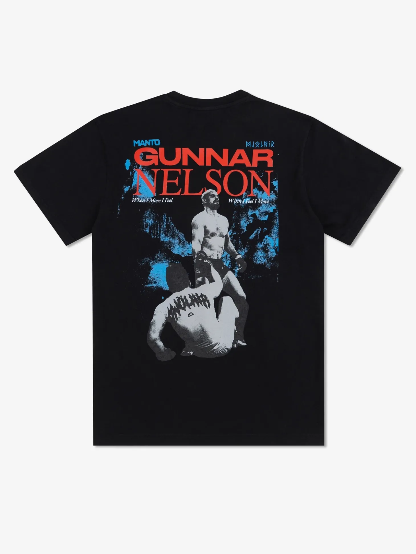 MANTO t-shirt GUNNAR schwarz