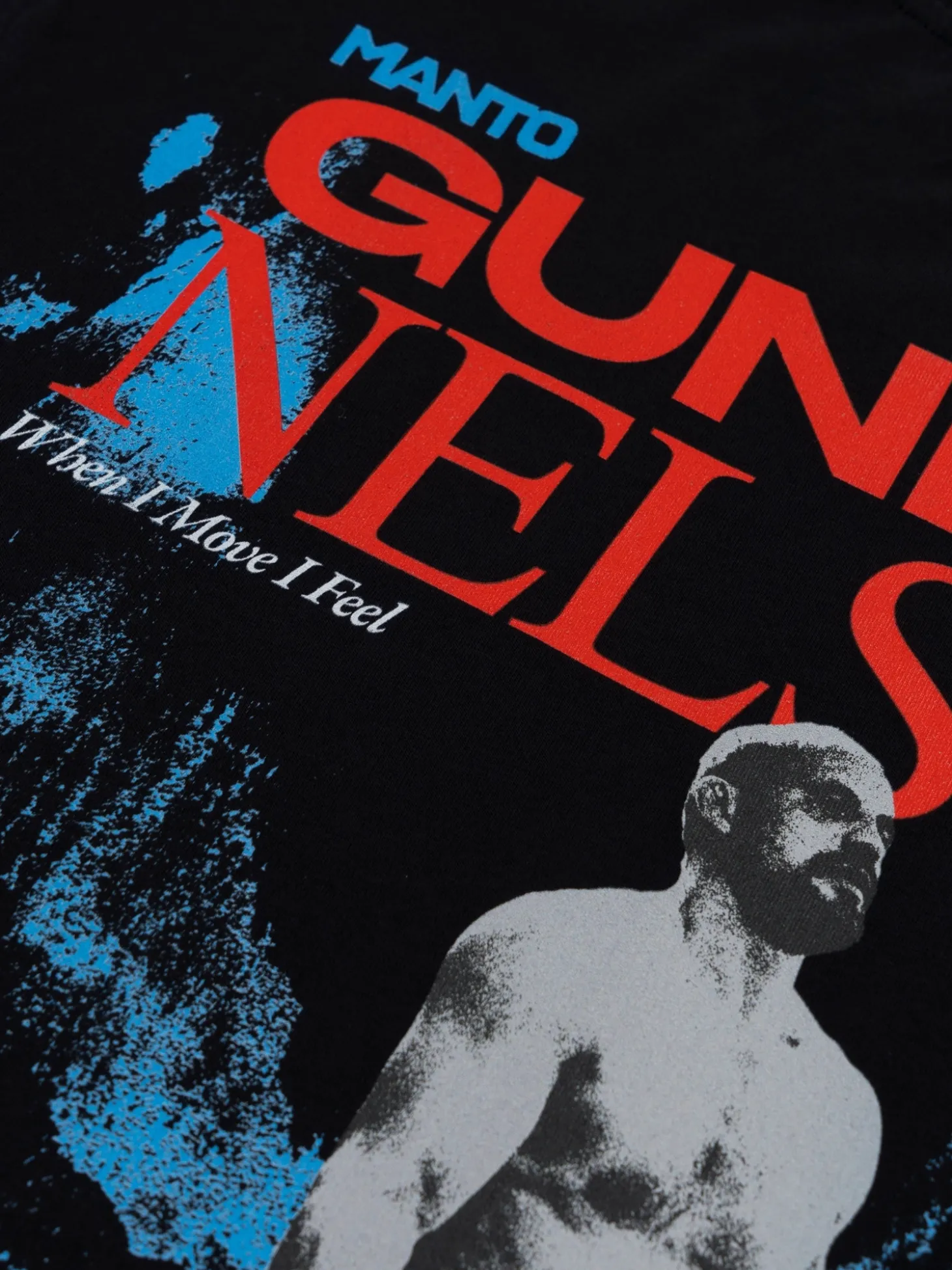 MANTO t-shirt GUNNAR schwarz