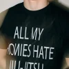 MANTO t-shirt HOMIES  schwarz