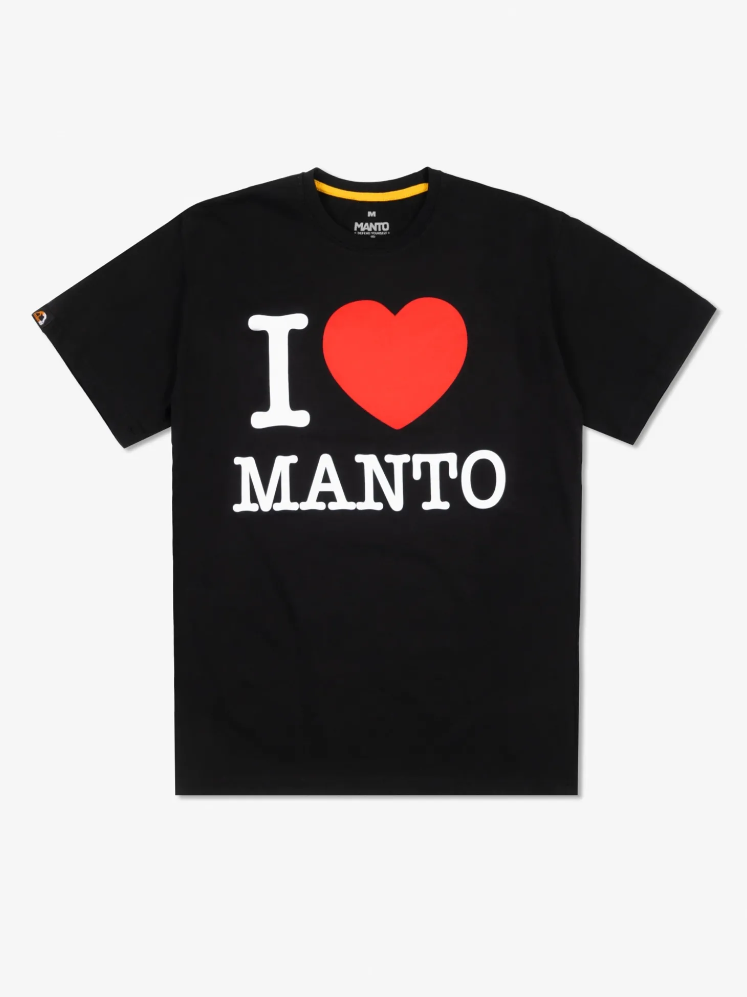 MANTO t-shirt I LOVE MANTO schwarz
