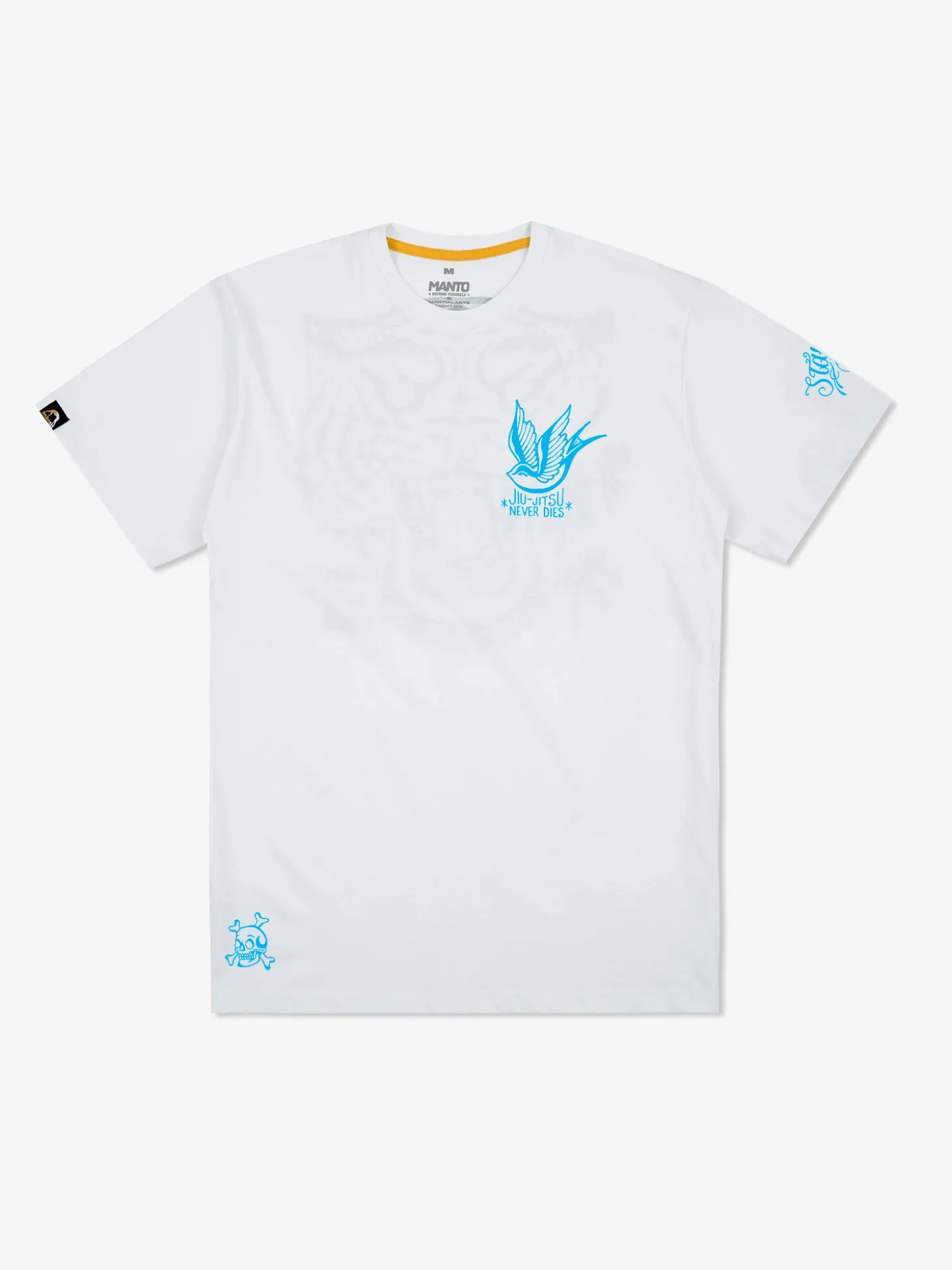 MANTO t-shirt JJ NEVER DIES 2 weiss