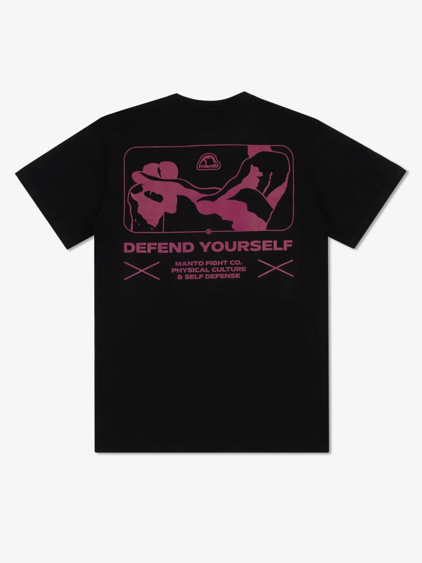 MANTO t-shirt KICKER schwarz