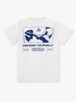 MANTO t-shirt KICKER weiss