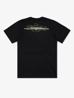 MANTO t-shirt LAVA schwarz