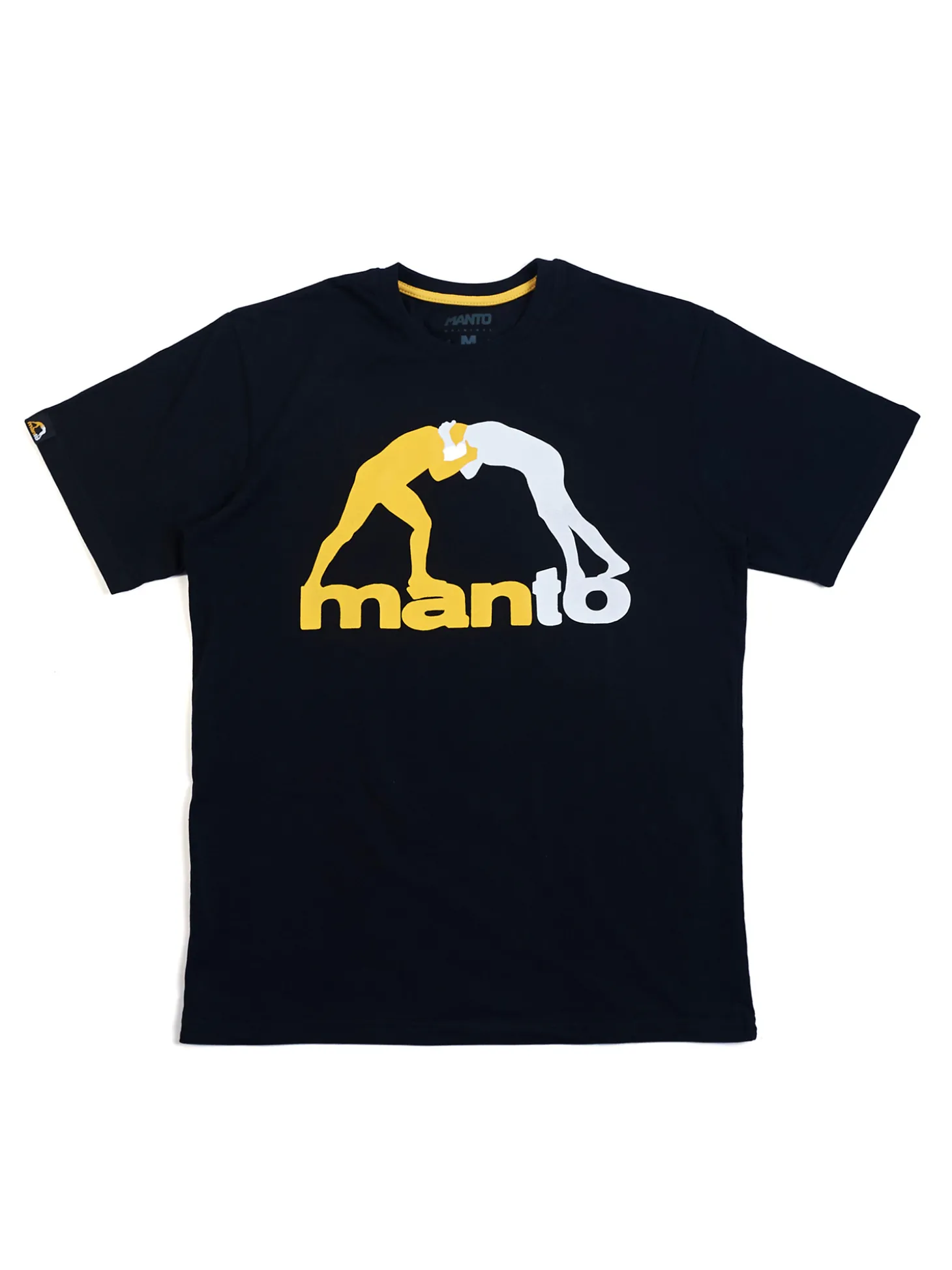 MANTO t-shirt LOGO schwarz