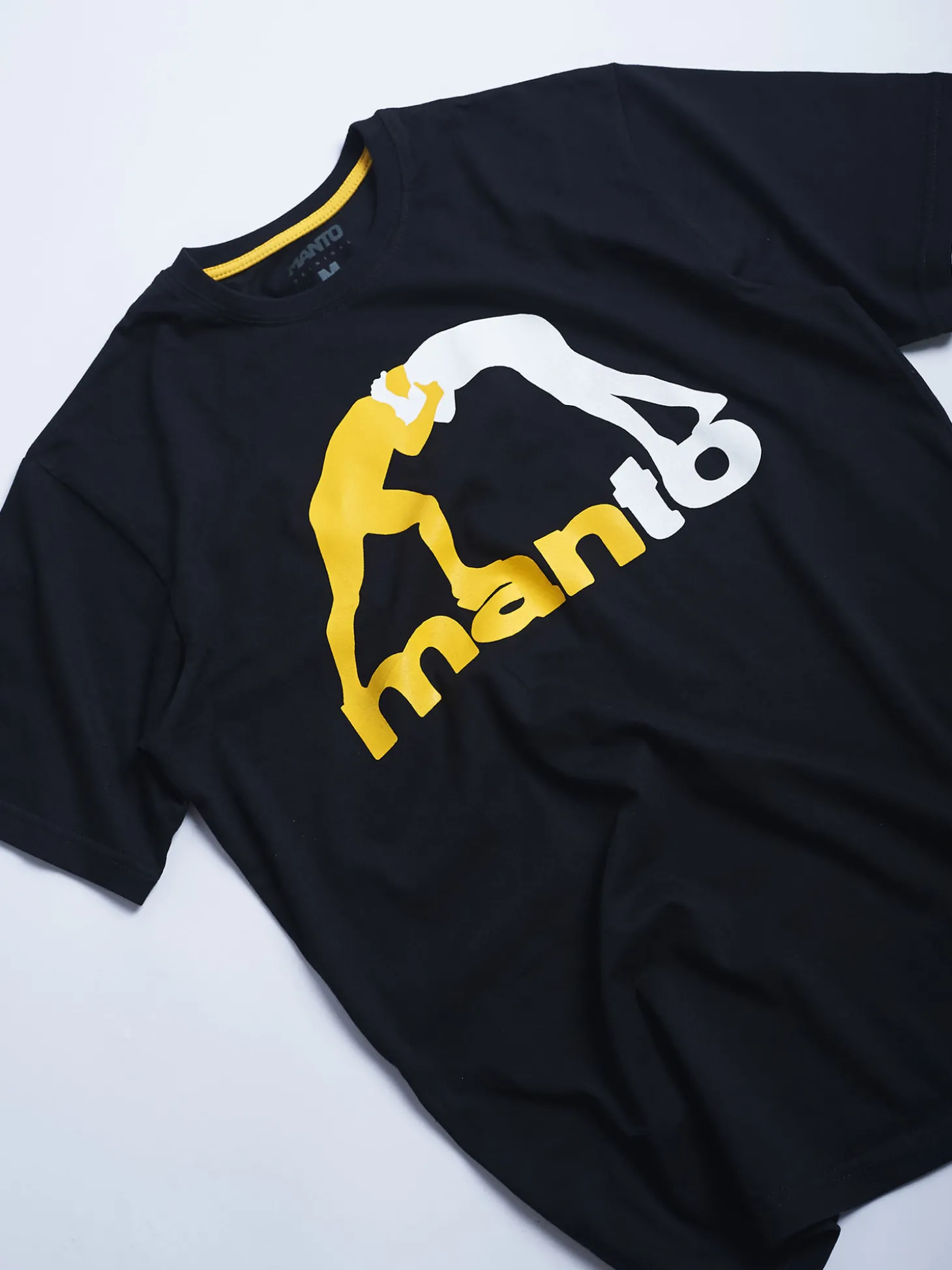MANTO t-shirt LOGO schwarz