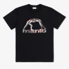 MANTO t-shirt METAL schwarz
