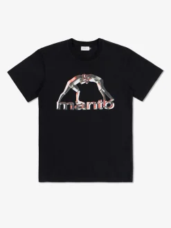 MANTO t-shirt METAL schwarz