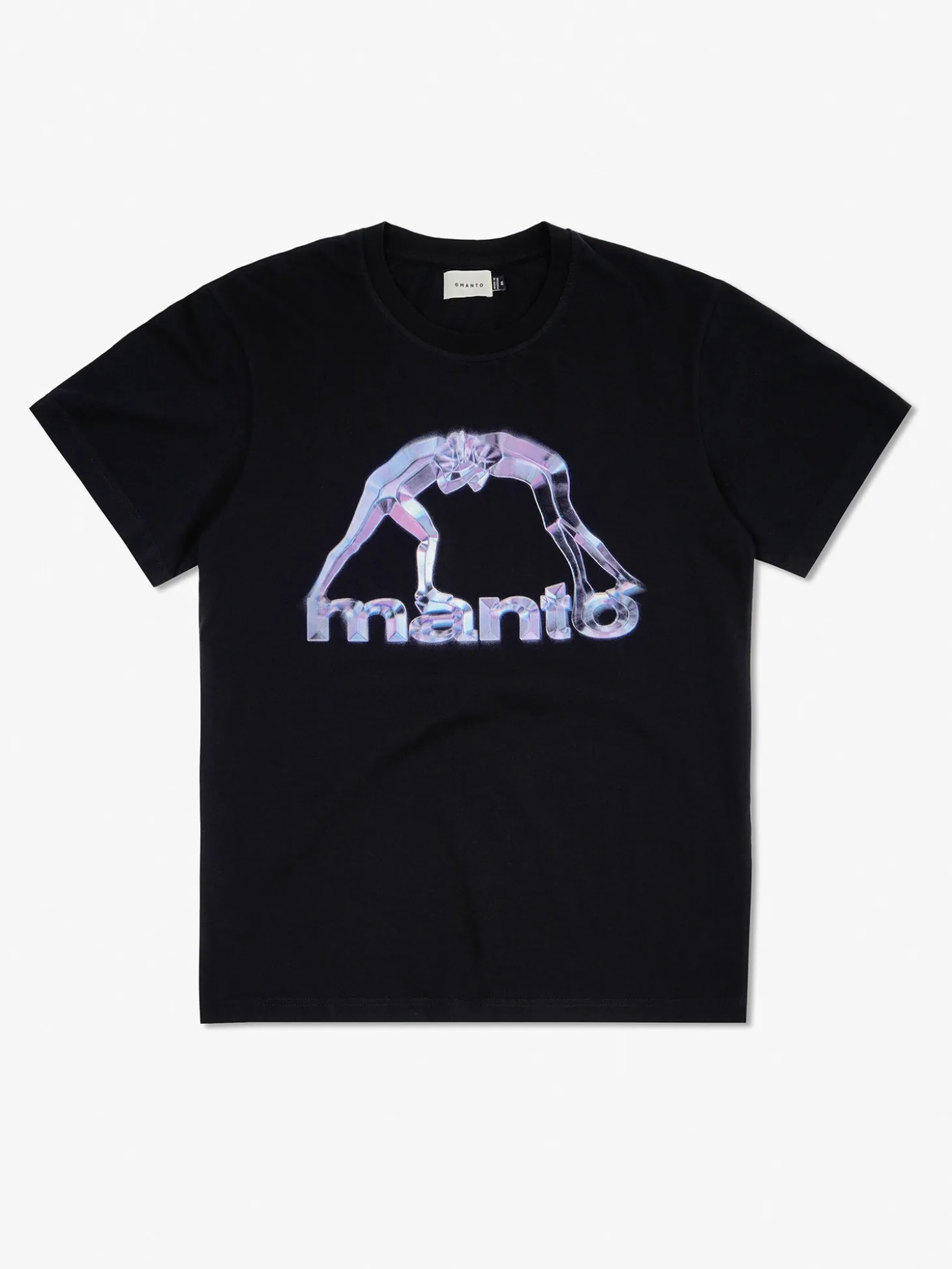 MANTO t-shirt MIRAGE schwarz