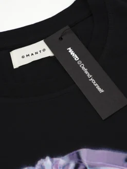 MANTO t-shirt MIRAGE schwarz