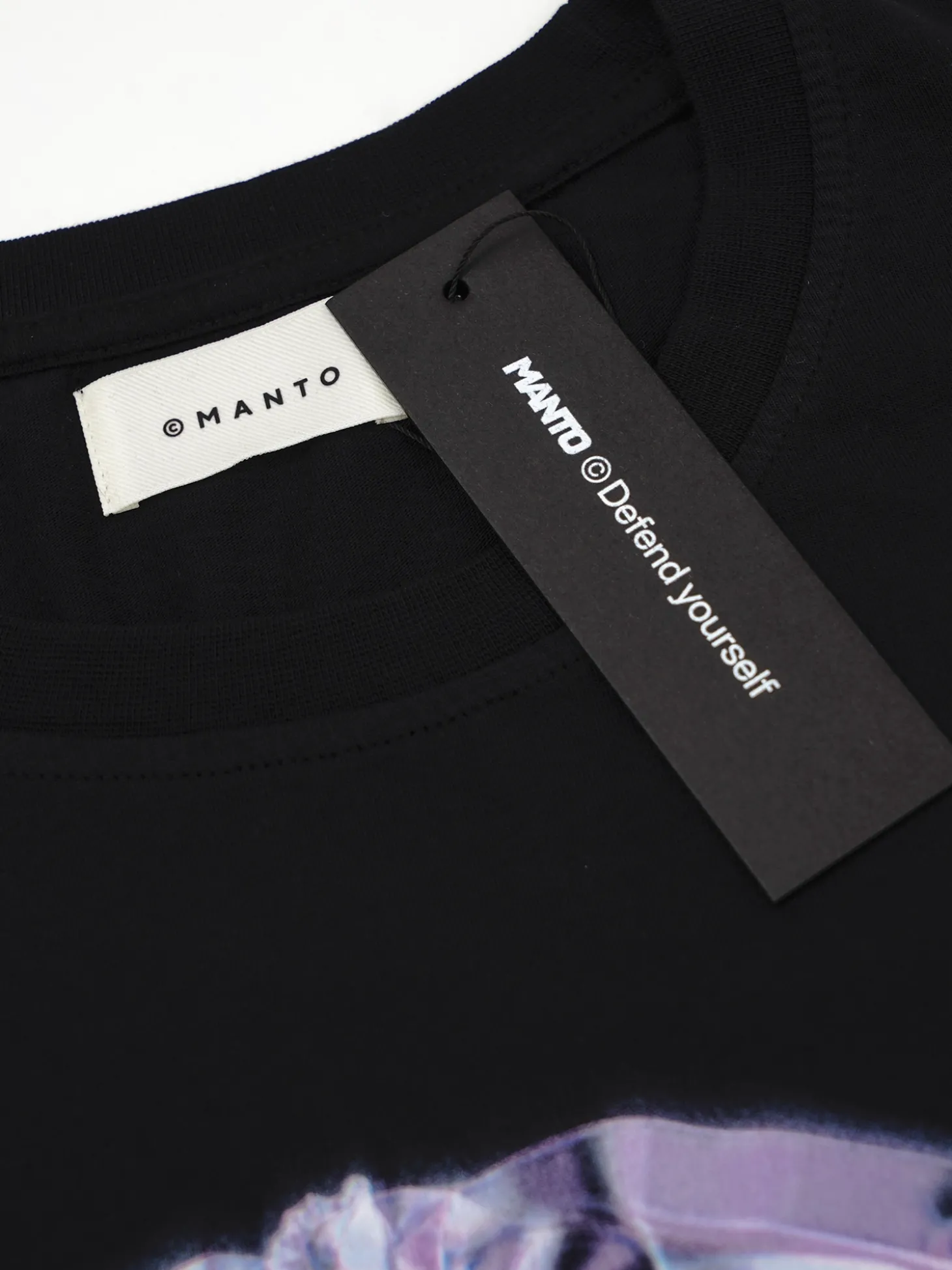 MANTO t-shirt MIRAGE schwarz