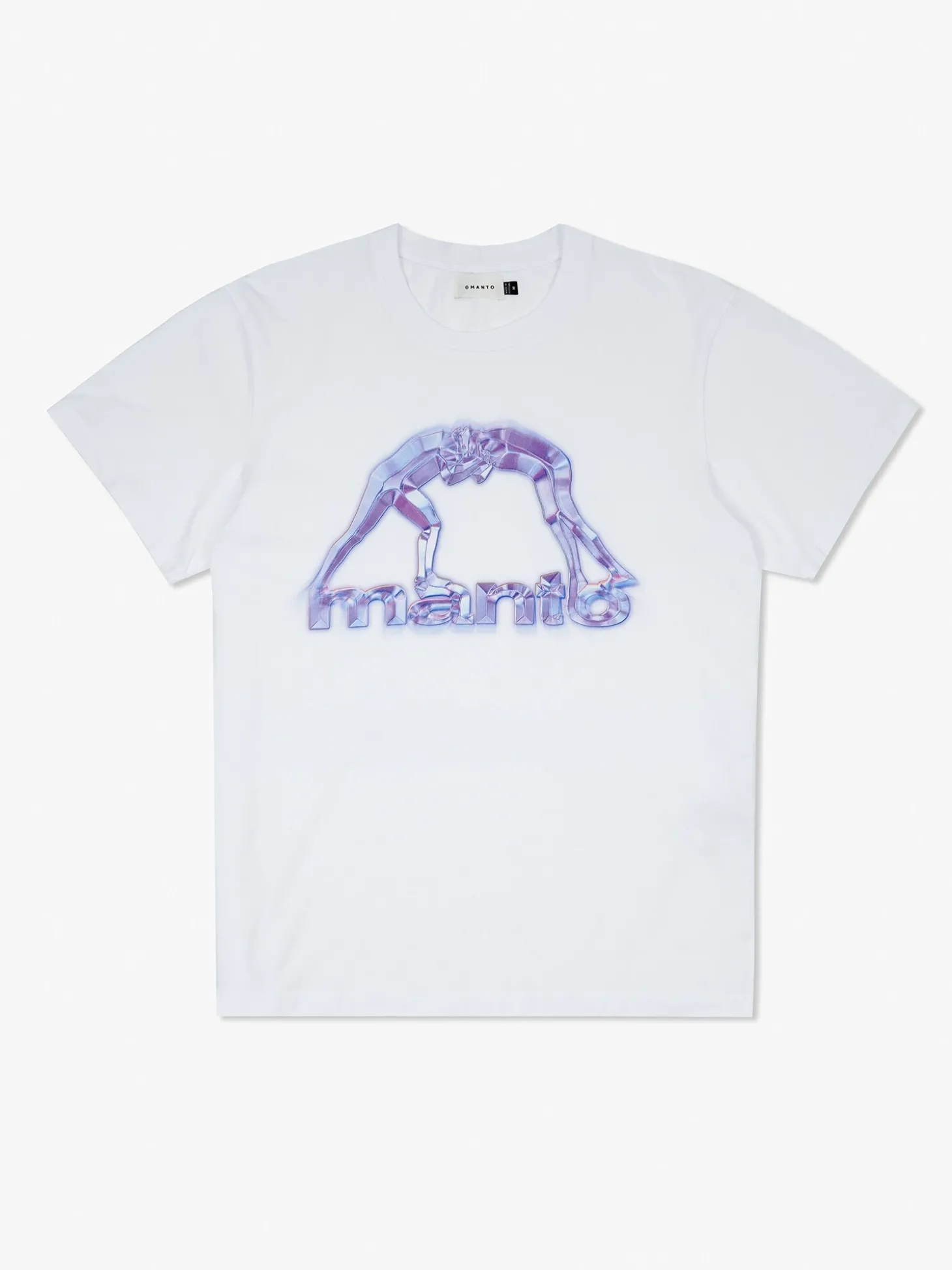 MANTO t-shirt MIRAGE weiss