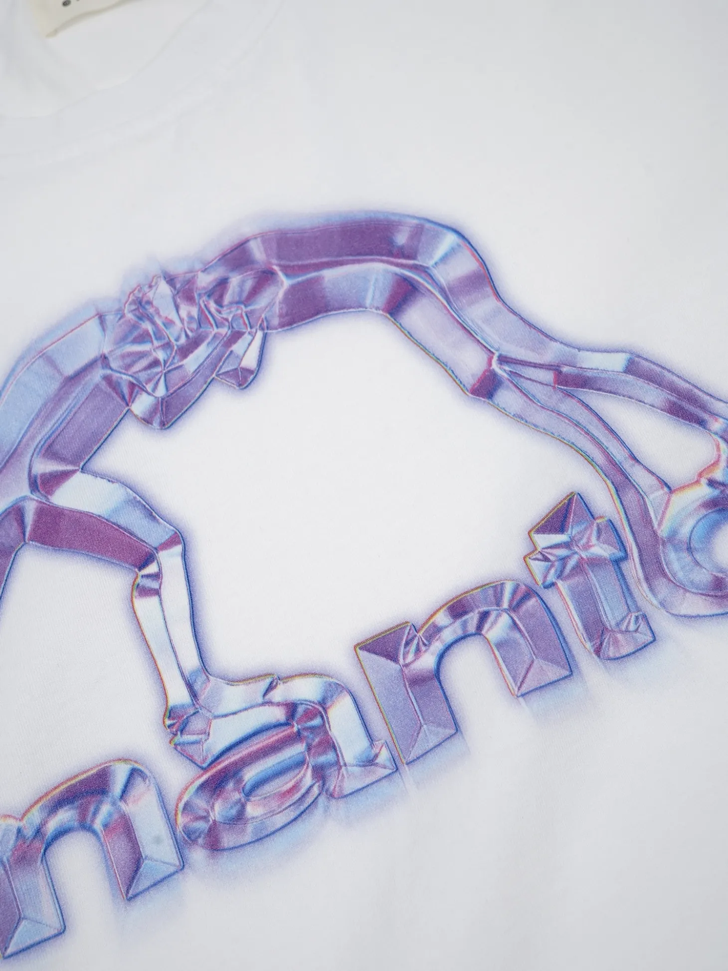 MANTO t-shirt MIRAGE weiss
