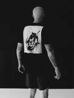 MANTO t-shirt MOTION  schwarz