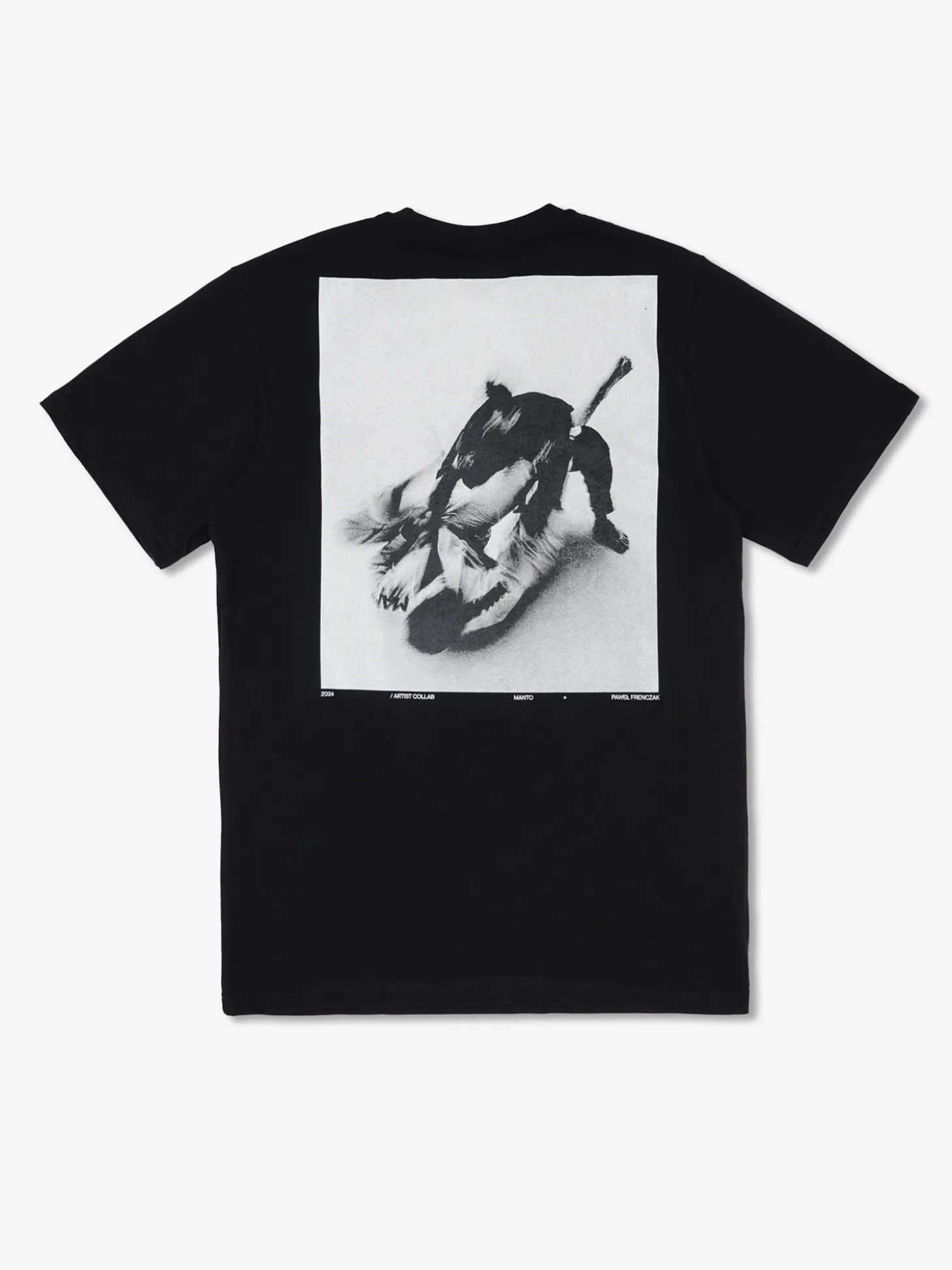MANTO t-shirt MOTION schwarz