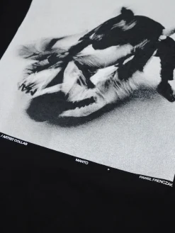 MANTO t-shirt MOTION schwarz