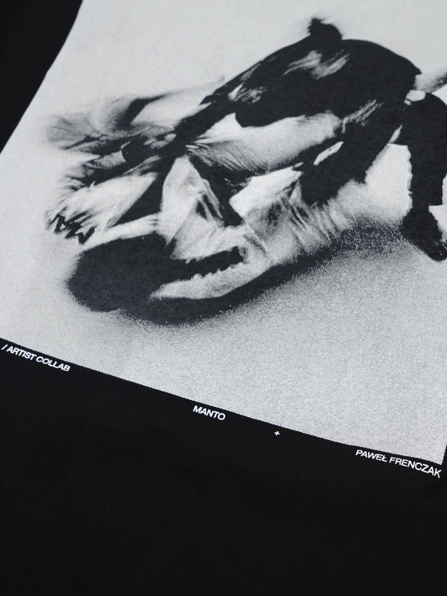 MANTO t-shirt MOTION schwarz