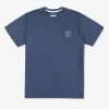 MANTO t-shirt PULSE marineblau